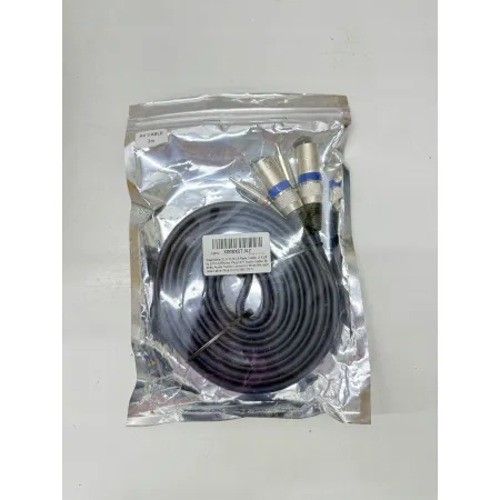 KABEL 2x XLR MĘSKI 2x WTYK RCA 3m