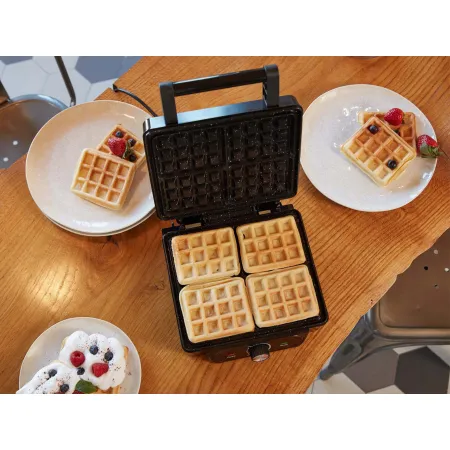 Gofrownica LOVIO HOME LVWF001BK czarna OPIS