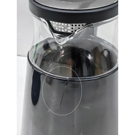 Czajnik elektryczny Deerma DEM-SH90W 1700 W 1,7 l czarny DEFEKT