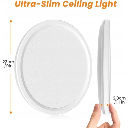 Lampa Sufitowa LED SLOCHI 23CM 18W 4szt