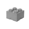 Pojemnik na klocki LEGO Storage Brick 4 Grey