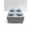 Pojemnik na klocki LEGO Storage Brick 4 Grey