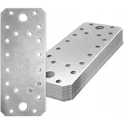Płaska płytka łącząca stal Omideas 10 szt 140 x 55 x 2 mm