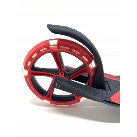 NIEKOMPLETNA Hulajnoga Indiana R1 czerwona LED