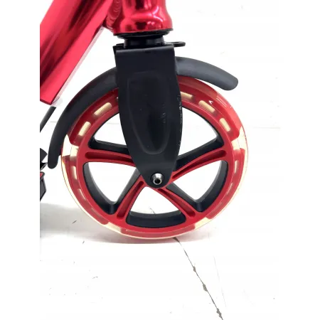 NIEKOMPLETNA Hulajnoga Indiana R1 czerwona LED