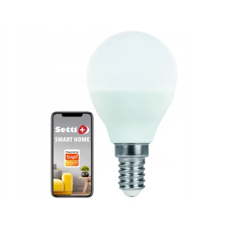 Inteligentna żarówka LED SETTI+ SL114N 5.5W E14 Wi-Fi