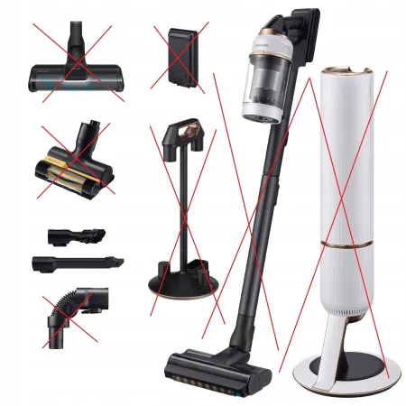 Końcówki do odkurzacza pionowego SAMSUNG Bespoke Jet VS20A95823W/WA