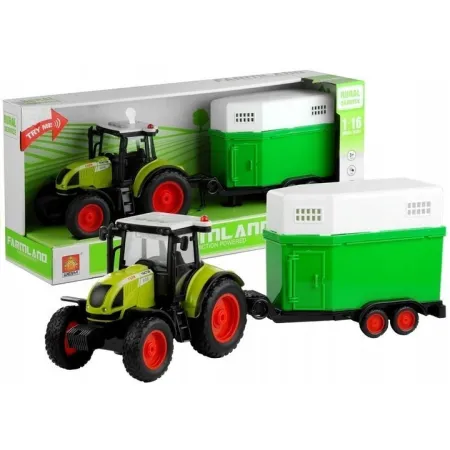 Traktor Farmland z przyczepą na konia OPIS
