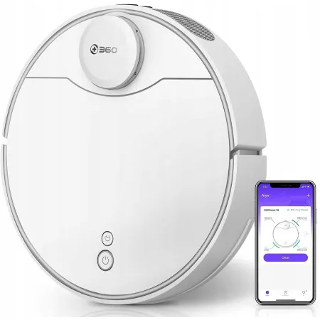 Robot sprzątający 360 Robot Vacuum Cleaner S9 Smart biały