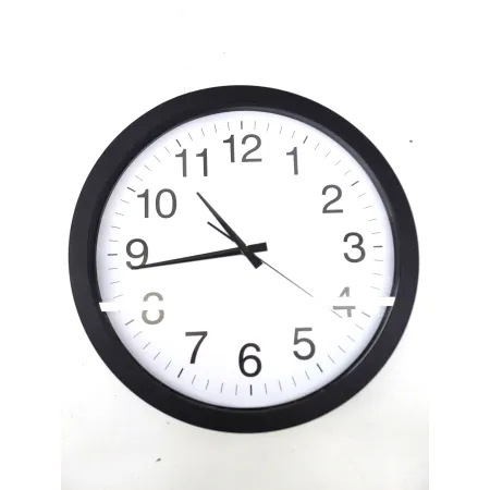 Zegar ścienny HAMA 40 cm Aruba Czarny