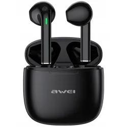 Słuchawki AWEI Bluetooth T26 Pro TWS + stacja dokująca czarny