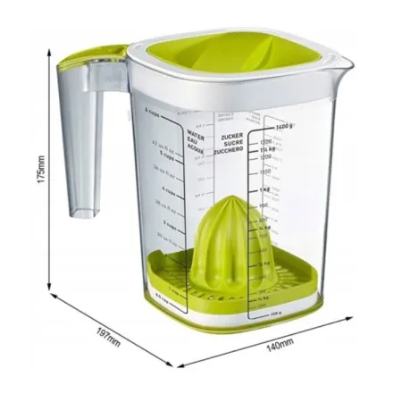 Dzbanek Rotho Loft z miarką i wyciskaczem 1,5 l