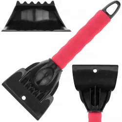 Skrobaczka do szyb samochodowych RT0375 CZERWONA/CZARNA