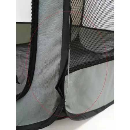 KOJEC KLATKA DLA PSA KOTA ZAGRODA LEGOWISKO BRAMKA PODRÓŻNA SKŁADANA