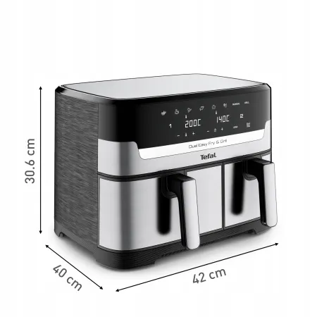 Frytkownica beztłuszczowa Tefal EY905D10 2700 W 8,3 l DEFEKT