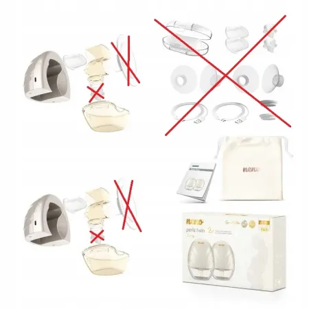 Niekompletny Laktator bezprzewodowy NENO Perla Twin