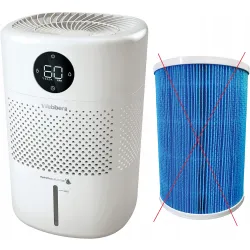 Nawilżacz ewaporacyjny Webber HH1002 8W Higrostat do 30m2 Biały