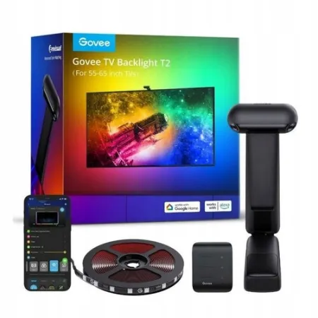 Taśma LED Govee Envisual TV Backlight T2 dla TV 55-65 cali