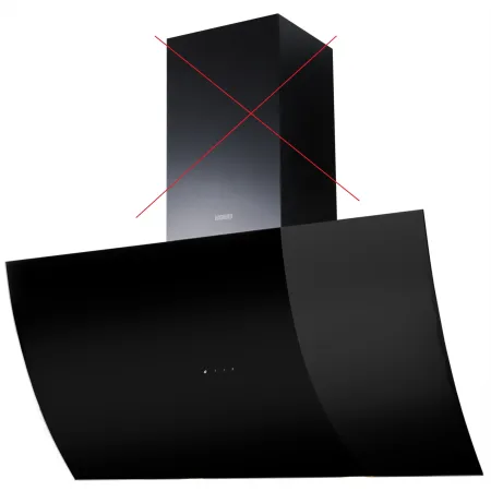 Okap VDB DS 9/01 czarny 90 cm OPIS!