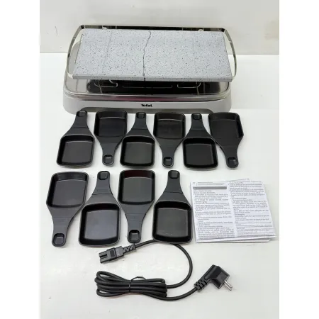 Grill elektryczny raclette Tefal Pierrade PR457B12 1350 W pęknięcie