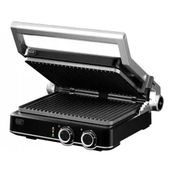 Grill elektryczny Götze & Jensen GL802X czarny 2000 W WYŁAMANIE