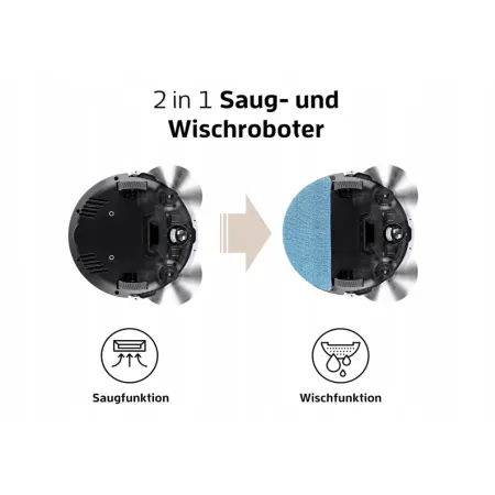 Robot sprzątający ZACO V5s PRO BRAK BATERII !