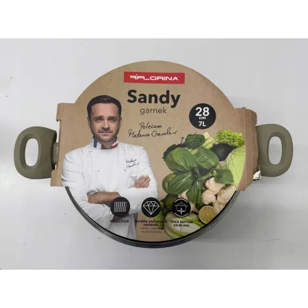 Garnek tradycyjny Florina Sandy 28cm 7 l