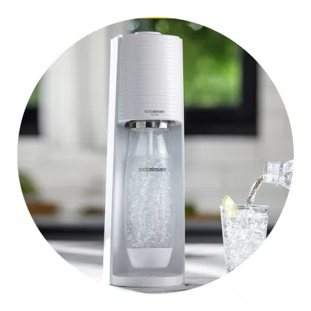 Saturator SodaStream do wody gazowanej Terra biały 1 butelka + gaz