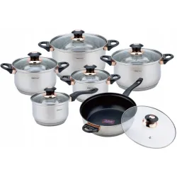 Zestaw garnków KINGHOFF KH-1767 niekompletny!
