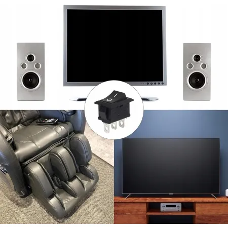 Przełączniki dźwigienkowe LAITER 2 pozycje 20 sztuk