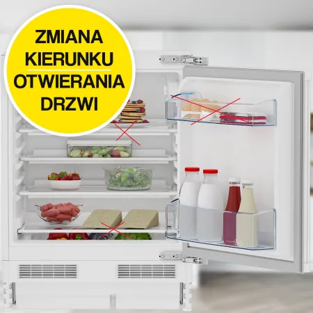 Lodówka do zabudowy BEKO BU1104N 130L 81,8cm OPIS!
