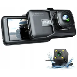 Wideorejestrator MANTA DVR401F Duo Black Eye kamera tylna USZKODZONY EKRAN