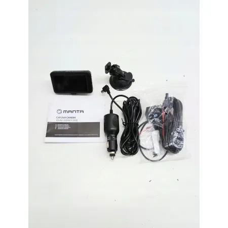 Wideorejestrator MANTA DVR401F Duo Black Eye kamera tylna USZKODZONY EKRAN