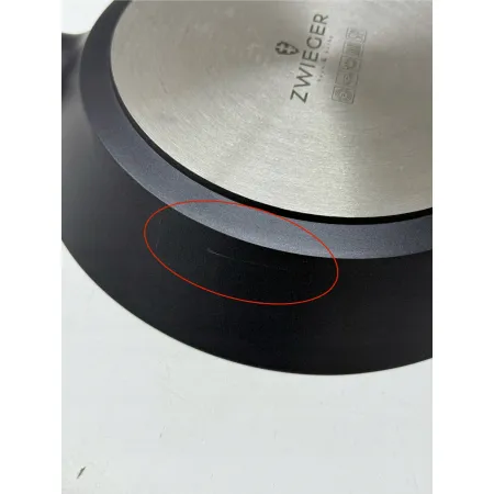 Patelnia tradycyjna Zwieger Black Stone 28 cm granitowa BRAK RĄCZKI