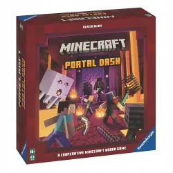 Gra planszowa Portal Dash Minecraft Ravensburger NIEKOMPLETNE
