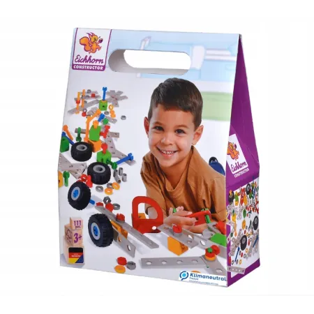 Zestaw drewniany Eichhorn Constructor 111 szt.