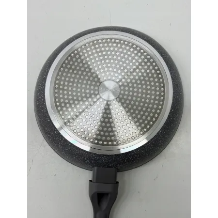 Patelnia tradycyjna z pokrywką Klausberg 28 cm granitowa