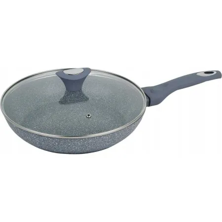 Patelnia tradycyjna z pokrywką Klausberg 28 cm granitowa