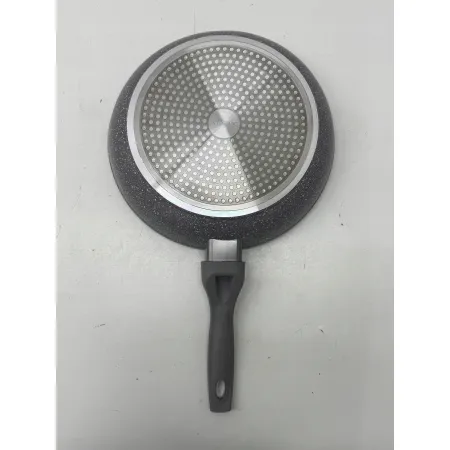 Patelnia tradycyjna z pokrywką Klausberg 28 cm granitowa