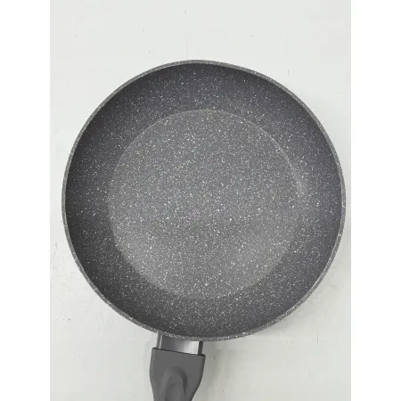 Patelnia tradycyjna z pokrywką Klausberg 28 cm granitowa