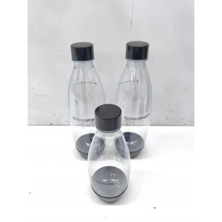 Saturator do wody gazowanej SodaStream Terra czarny + 3 butelki